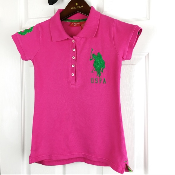 🌸U.S POLO ASSN🌸 Girls Short Sleeve T-Shirt - Picture 2 of 7